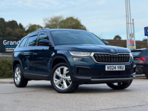 2024 Skoda Kodiaq 1.5 Tsi Act Se L Executive DSG Euro 6 (s/s) 5dr (7 Seat) in Blue — image 4