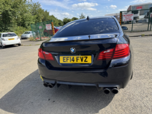 2014 BMW 5 Series 2.0 520d M Sport Saloon in Black — image 5