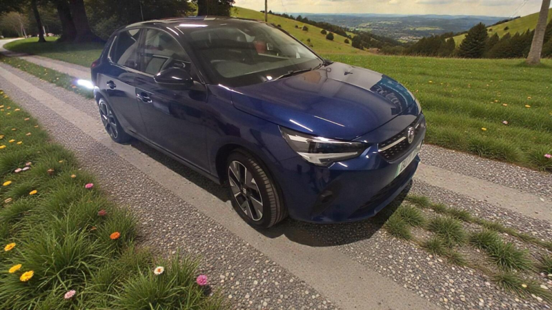 2022 Vauxhall Corsa Electric 50kwh Elite Nav Premium Auto 5dr (7.4kw Charger) in Blue — image 1