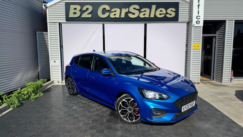 2020 Ford Focus 1.5 Ecoblue St-Line X Auto Euro 6 (s/s) 5dr in Blue — image 1