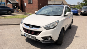 2012 Hyundai Ix35 2.0 Crdi Premium in White — image 2