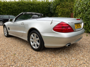 2003 Mercedes-Benz Sl Class 3.7 Sl350 in Silver — image 3
