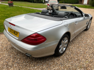 2003 Mercedes-Benz Sl Class 3.7 Sl350 in Silver — image 4