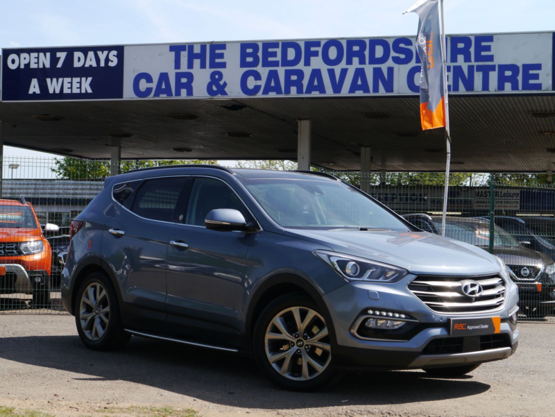 2018 Hyundai Santa Fe 2.2 Crdi Blue Drive Endurance Edition SUV 5dr Diesel Auto 4WD Euro 6 (s/s) (7 Seat) (200 Ps) in Blue — image 1