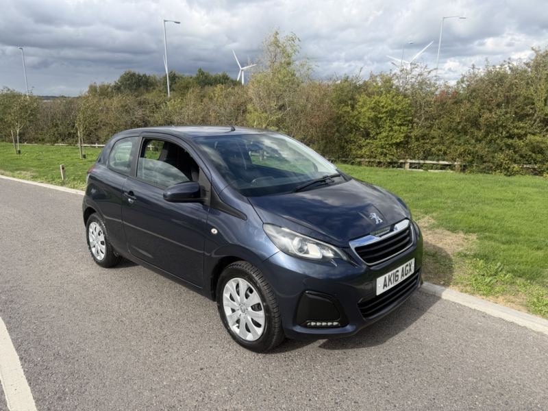 2016 Peugeot 108 1.0 Active in Blue — image 1
