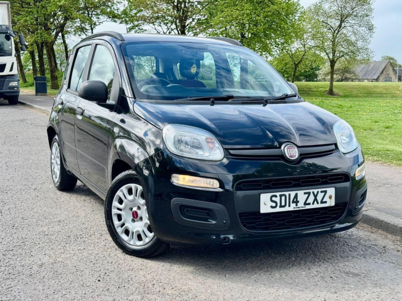 2014 Fiat Panda 1.2 Easy Hatchback 5dr Petrol Manual Euro 6 (69 Bhp) in Black — image 1