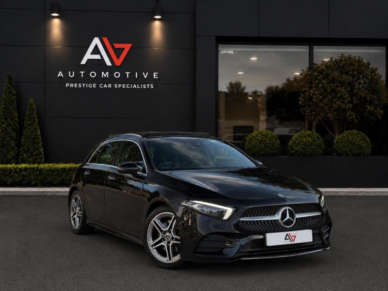 2019 Mercedes-Benz A Class 2.0 A220 Amg Line (premium Plus) 7g-Dct Euro 6 (s/s) 5dr in Black — image 1