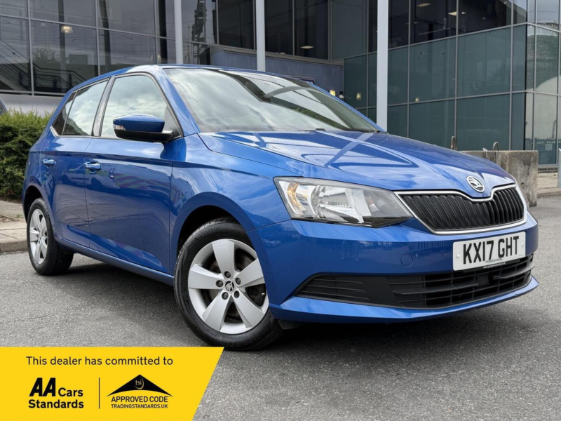 2017 Skoda Fabia 1.0 Tsi Se DSG Euro 6 (s/s) 5dr in Blue — image 1