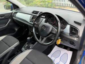 2017 Skoda Fabia 1.0 Tsi Se DSG Euro 6 (s/s) 5dr in Blue — image 4