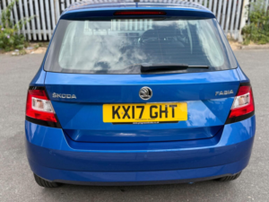 2017 Skoda Fabia 1.0 Tsi Se DSG Euro 6 (s/s) 5dr in Blue — image 5