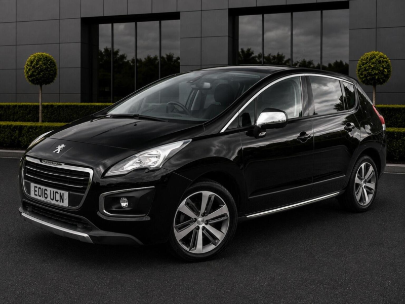 2016 Peugeot 3008 1.2 Puretech Allure Euro 6 (s/s) 5dr in Black — image 1