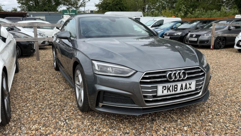 2018 Audi A5 2.0 Tdi S Line S Tronic Euro 6 (s/s) 2dr in Grey — image 1