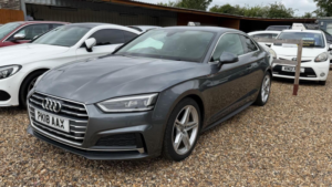 2018 Audi A5 2.0 Tdi S Line S Tronic Euro 6 (s/s) 2dr in Grey — image 2