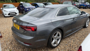 2018 Audi A5 2.0 Tdi S Line S Tronic Euro 6 (s/s) 2dr in Grey — image 4