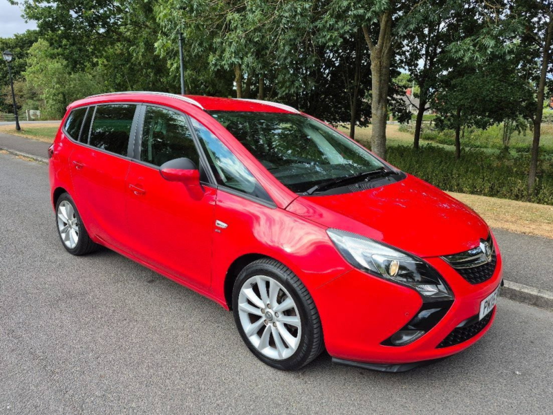 2015 Vauxhall Zafira Tourer 1.4i Turbo Sri MPV 5dr Petrol Manual Euro 6 (140 Ps) in Red — image 1