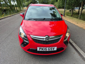 2015 Vauxhall Zafira Tourer 1.4i Turbo Sri MPV 5dr Petrol Manual Euro 6 (140 Ps) in Red — image 2