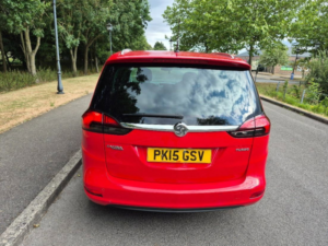 2015 Vauxhall Zafira Tourer 1.4i Turbo Sri MPV 5dr Petrol Manual Euro 6 (140 Ps) in Red — image 5