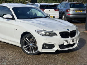 2017 BMW 2 Series 1.5 218i M Sport Coupe in White — image 3