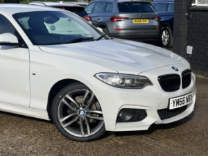 2017 BMW 2 Series 1.5 218i M Sport Coupe in White — image 4