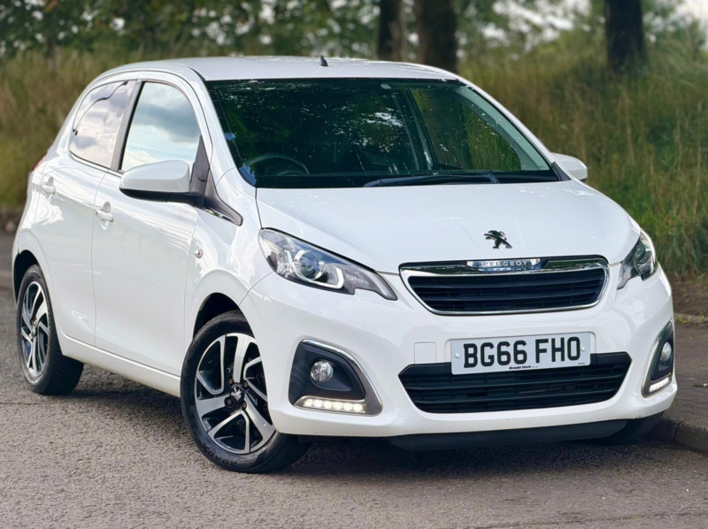 2016 Peugeot 108 1.2 Puretech Allure in White — image 1