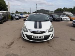 2014 Vauxhall Corsa 1.2 16v Sting Euro 5 3dr in White — image 2