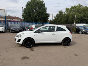 2014 Vauxhall Corsa 1.2 16v Sting Euro 5 3dr in White — image 3