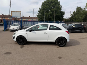 2014 Vauxhall Corsa 1.2 16v Sting Euro 5 3dr in White — image 4