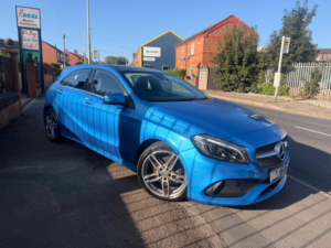 2016 Mercedes-Benz A Class 2.1 A200d Amg Line (premium Plus) Euro 6 (s/s) 5dr in Blue — image 2