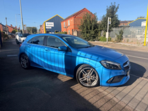2016 Mercedes-Benz A Class 2.1 A200d Amg Line (premium Plus) Euro 6 (s/s) 5dr in Blue — image 5