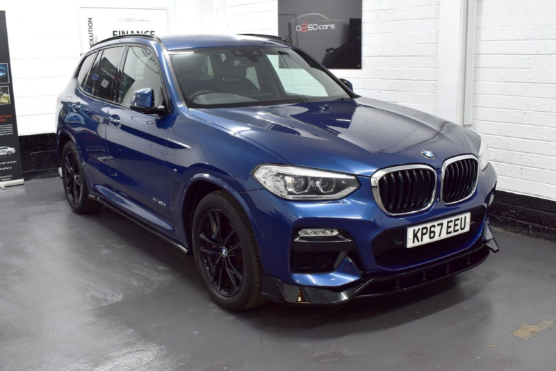 2017 BMW X3 3.0 30d (265) M Sport Plus Xdrive (4x4) Auto Diesel Euro 6 M Performanc Pack in Blue — image 1