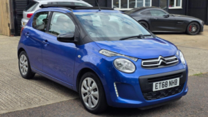 2019 Citroen C1 1.0 Vti Feel Airscape Euro 6 5dr in Blue — image 4