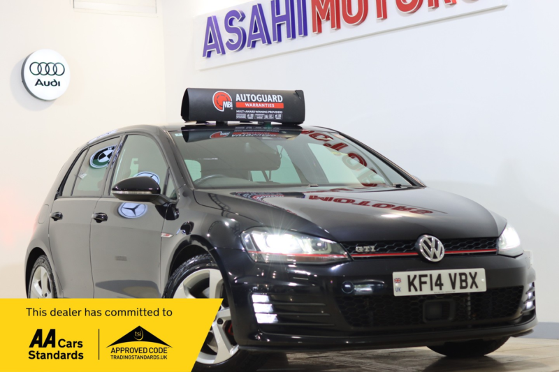 2014 Volkswagen Golf 2.0 Tsi Bluemotion Tech Gti DSG Euro 6 (s/s) 5dr in Black — image 1