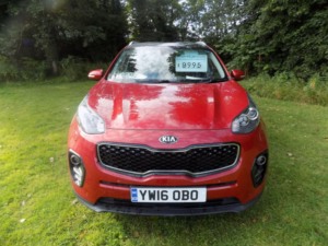 2016 Kia Sportage 2.0 Crdi Kx-4 Auto AWD Euro 6 5dr in Red — image 3