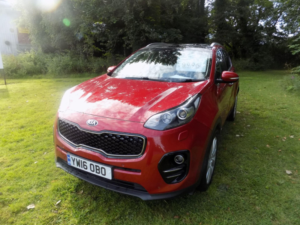 2016 Kia Sportage 2.0 Crdi Kx-4 Auto AWD Euro 6 5dr in Red — image 4
