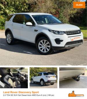 2016 Land Rover Discovery Sport 2.0 Td4 Se SUV 5dr Diesel Auto 4WD Euro 6 (s/s) (180 Ps) in White — image 2