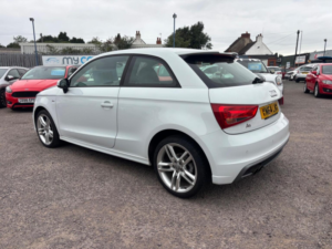 2014 Audi A1 1.4 Tfsi S Line Euro 5 (s/s) 3dr in White — image 2