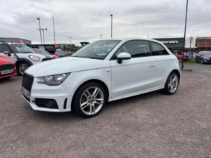 2014 Audi A1 1.4 Tfsi S Line Euro 5 (s/s) 3dr in White — image 4