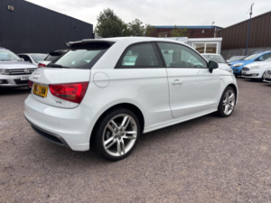 2014 Audi A1 1.4 Tfsi S Line Euro 5 (s/s) 3dr in White — image 5