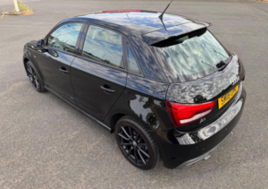 2018 Audi A1 1.6 Tdi S Line Sportback Euro 6 (s/s) 5dr (nav) in Black — image 2