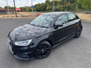 2018 Audi A1 1.6 Tdi S Line Sportback Euro 6 (s/s) 5dr (nav) in Black — image 3