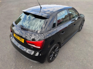 2018 Audi A1 1.6 Tdi S Line Sportback Euro 6 (s/s) 5dr (nav) in Black — image 4