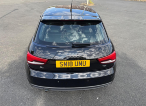2018 Audi A1 1.6 Tdi S Line Sportback Euro 6 (s/s) 5dr (nav) in Black — image 6