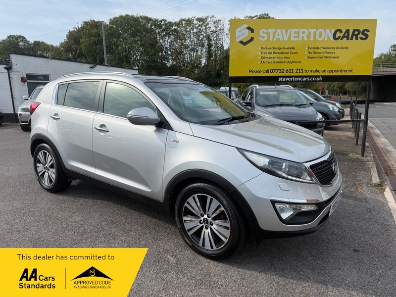 2015 Kia Sportage Crdi Kx-3 in Silver — image 1