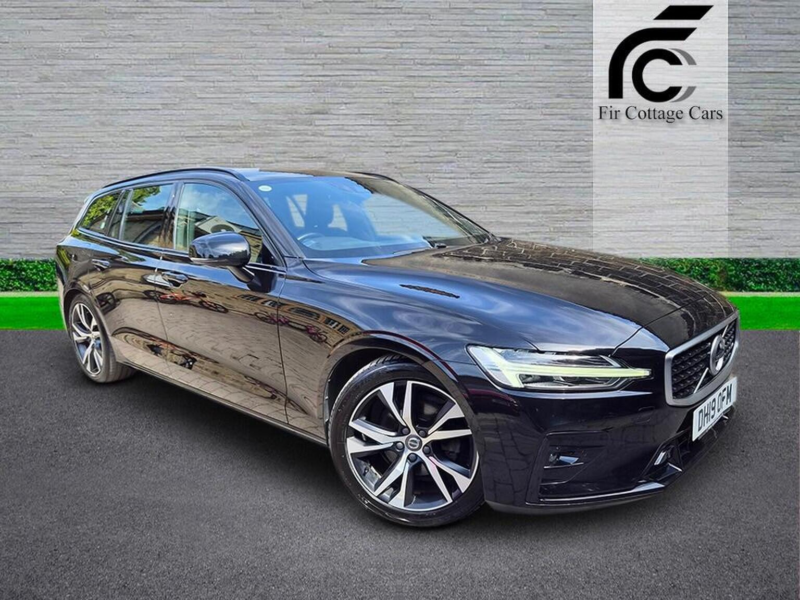 2019 Volvo V60 2.0 D4 R-Design Plus Euro 6 (s/s) 5dr in Black — image 1