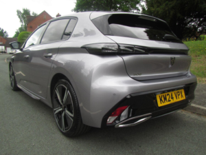 2024 Peugeot 308 1.2 Puretech Gt Turbo Eat 8 Automatic - Hpi Clear in Grey — image 5