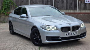 2013 BMW 5 Series 2.0 520d Se Auto Euro 6 (s/s) 4dr in Silver — image 2