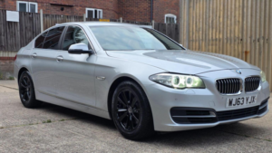 2013 BMW 5 Series 2.0 520d Se Auto Euro 6 (s/s) 4dr in Silver — image 4
