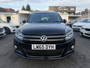 2015 Volkswagen Tiguan 1.4 Tsi R-Line Bmt Fresh Import Verified Mile Finance Avb in Black — image 3