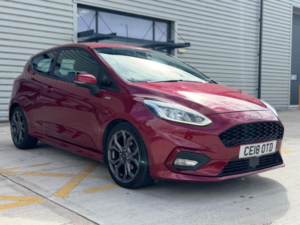 2018 Ford Fiesta 1.0t Ecoboost St-Line Euro 6 (s/s) 3dr in Red — image 5