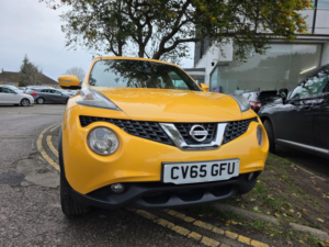 2015 Nissan Juke 1.2 Dig-T Acenta Premium Euro 6 (s/s) 5dr in Yellow — image 4